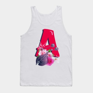 Letter A Tank Top